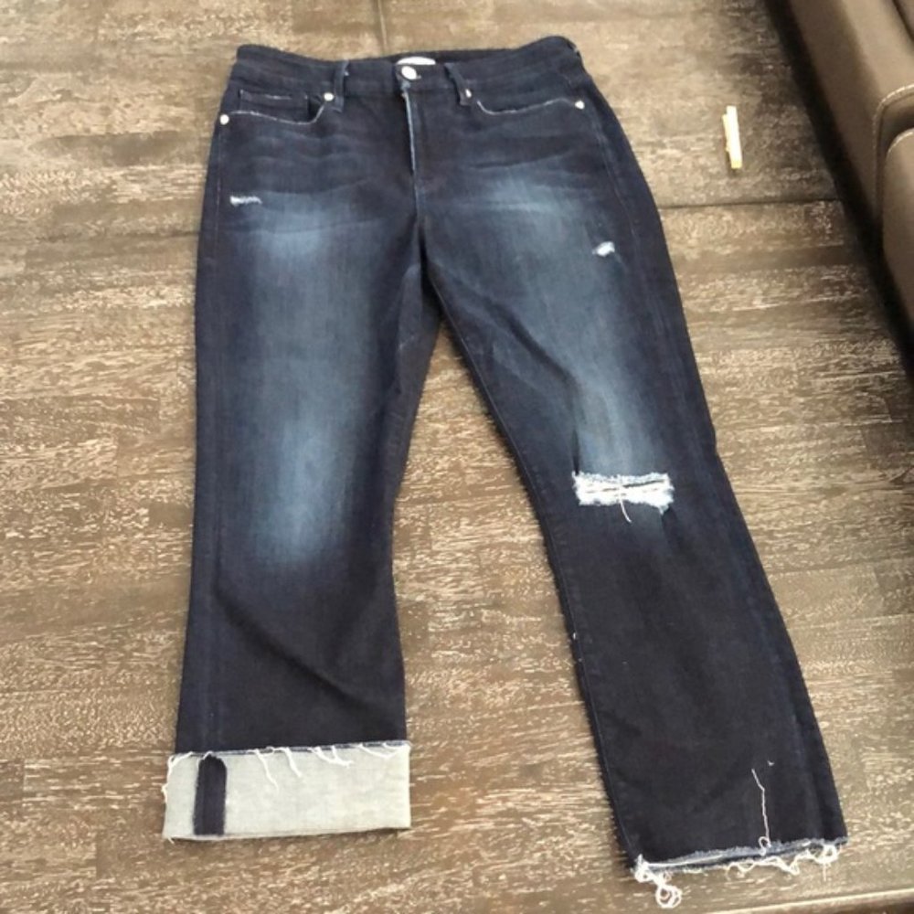 Good American Straight Crop Jeans, 32